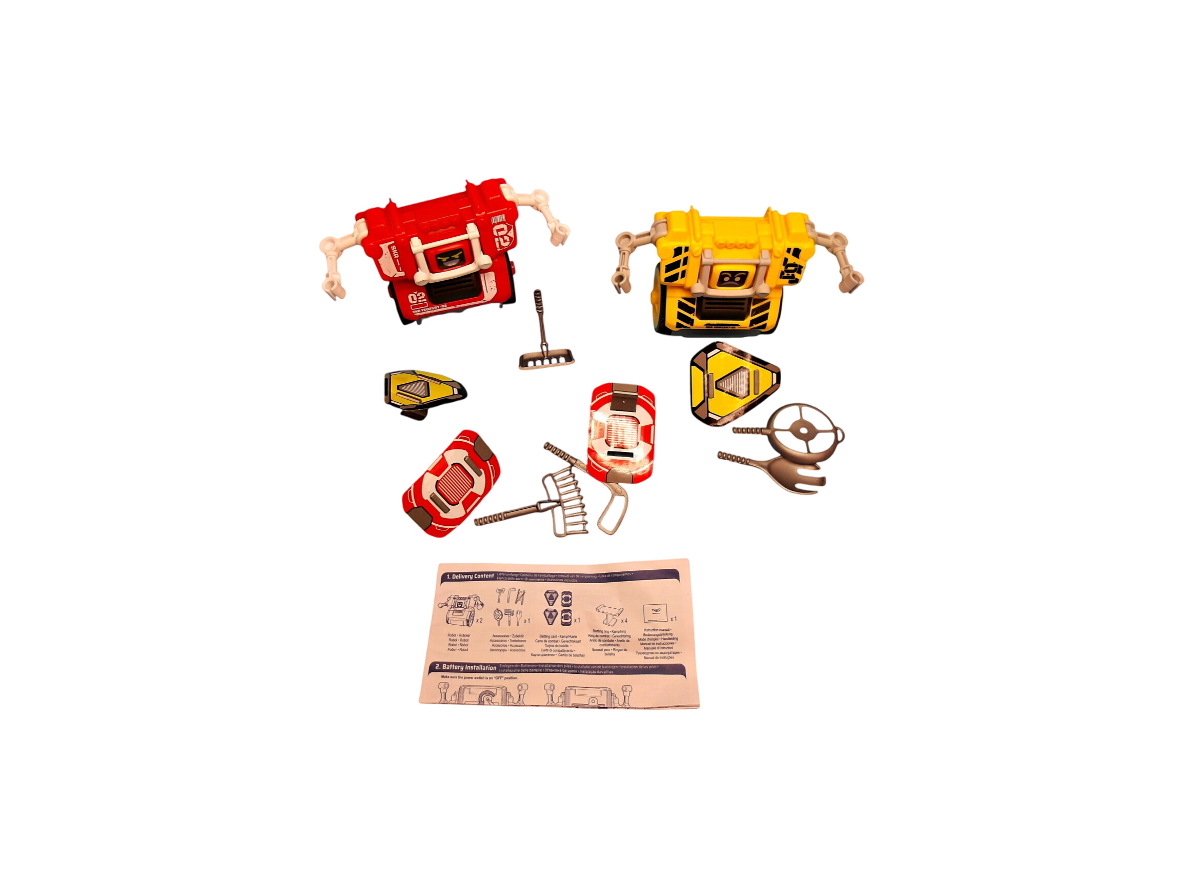 Robots de combat - x2 Comme neuf -  reconditionné disponible sur Label Emmaüs